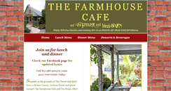 Desktop Screenshot of farmhousecafeandtearoom.com